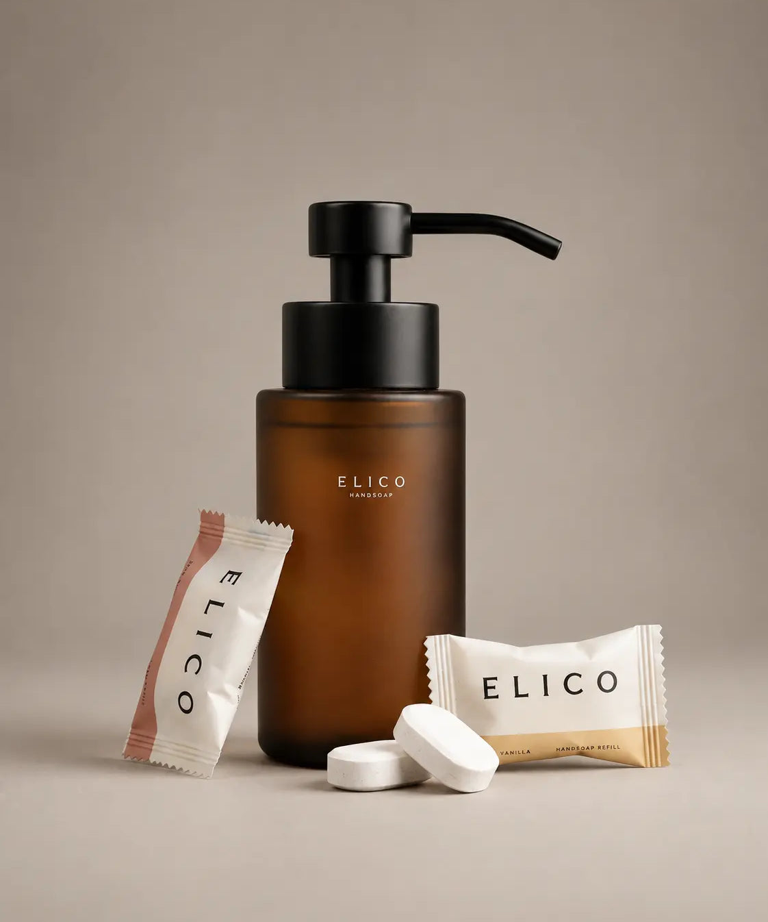 Elico håndsåpe startkit Amber